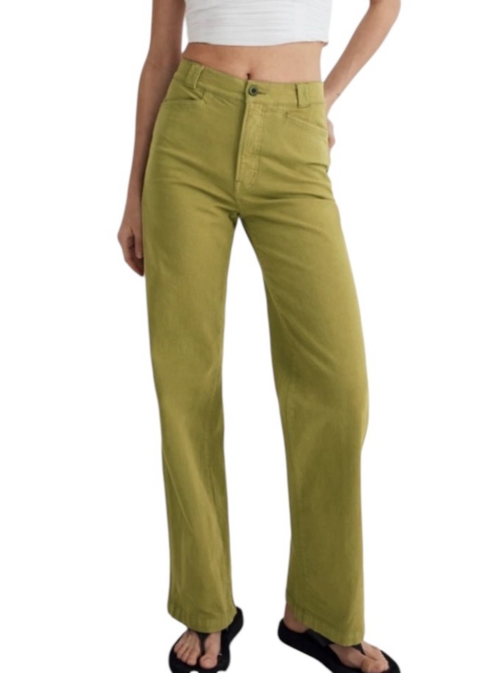 Madewell Emmet Wide Leg Trouser Pants